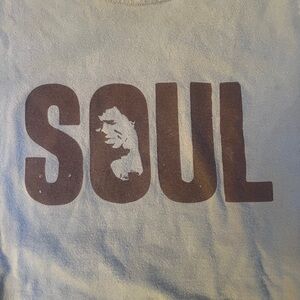 Graphic Tee with 'SOUL' Print